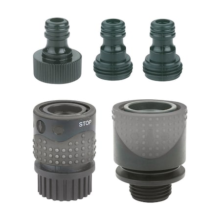 Gilmour Gilmour Polymer Male/Female Quick Connector Hose Set 829394-1001